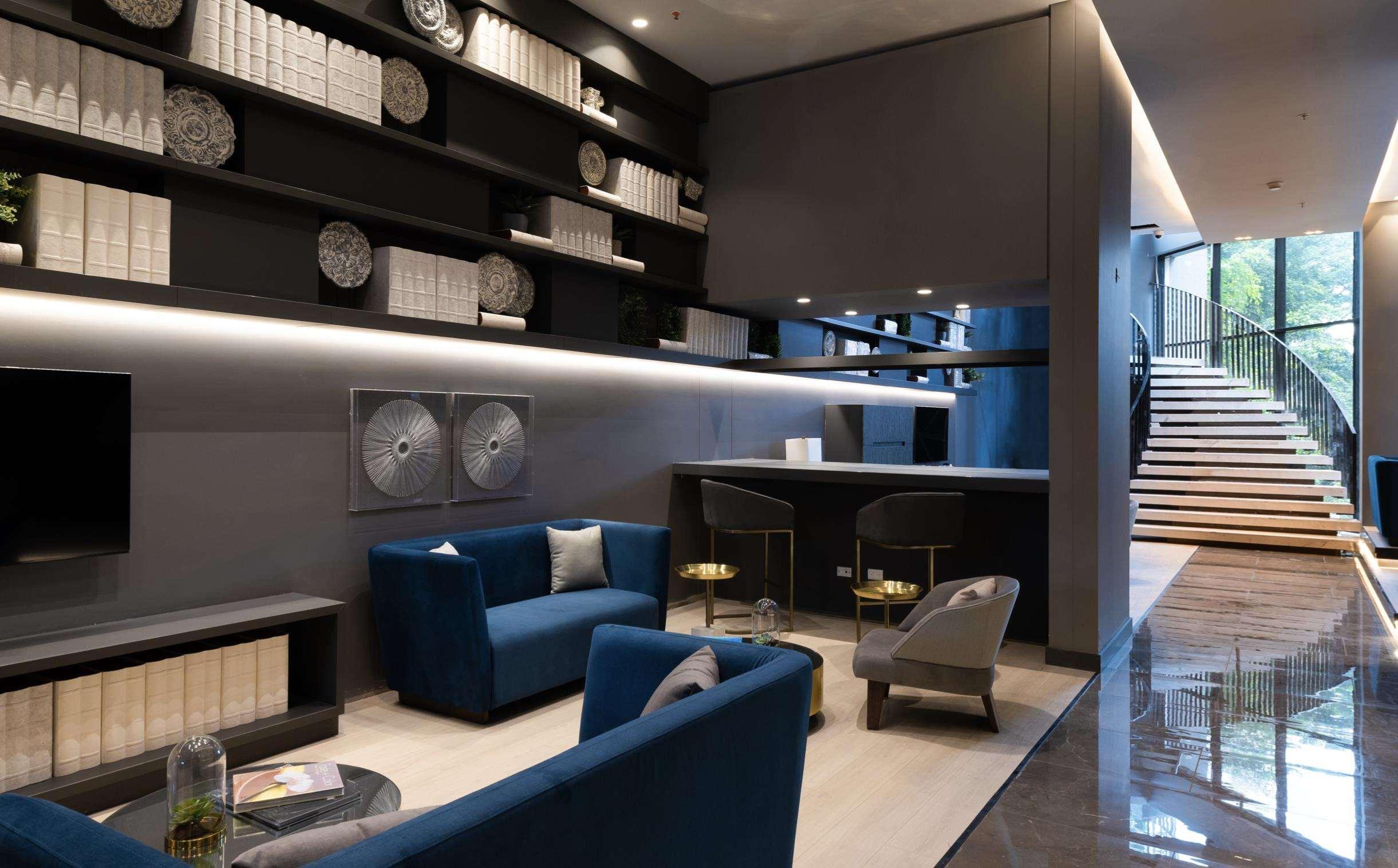 Hotel York Luxury Suites Medellin By Preferred Εξωτερικό φωτογραφία The Library
