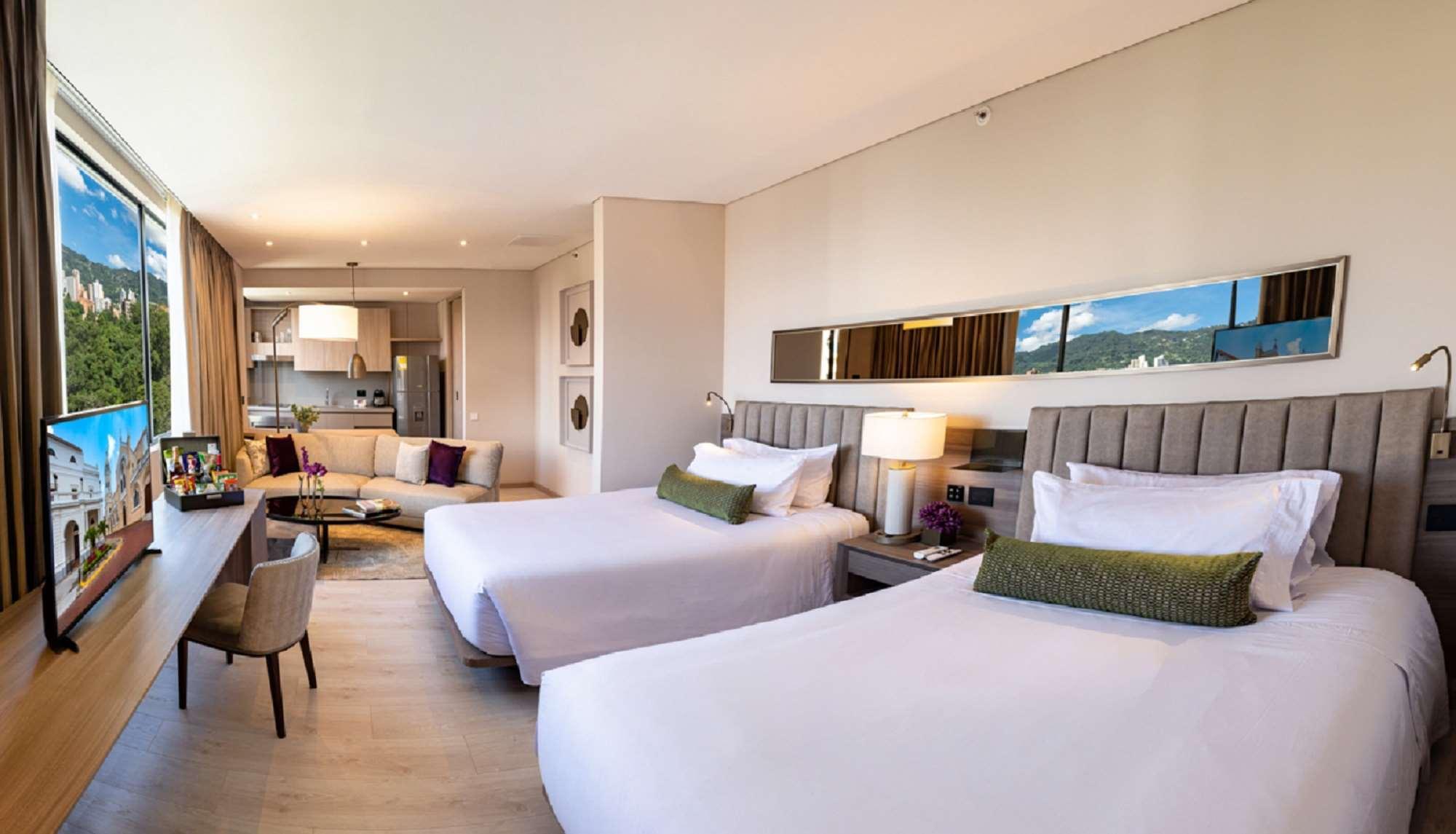 Hotel York Luxury Suites Medellin By Preferred Εξωτερικό φωτογραφία Deluxe Room